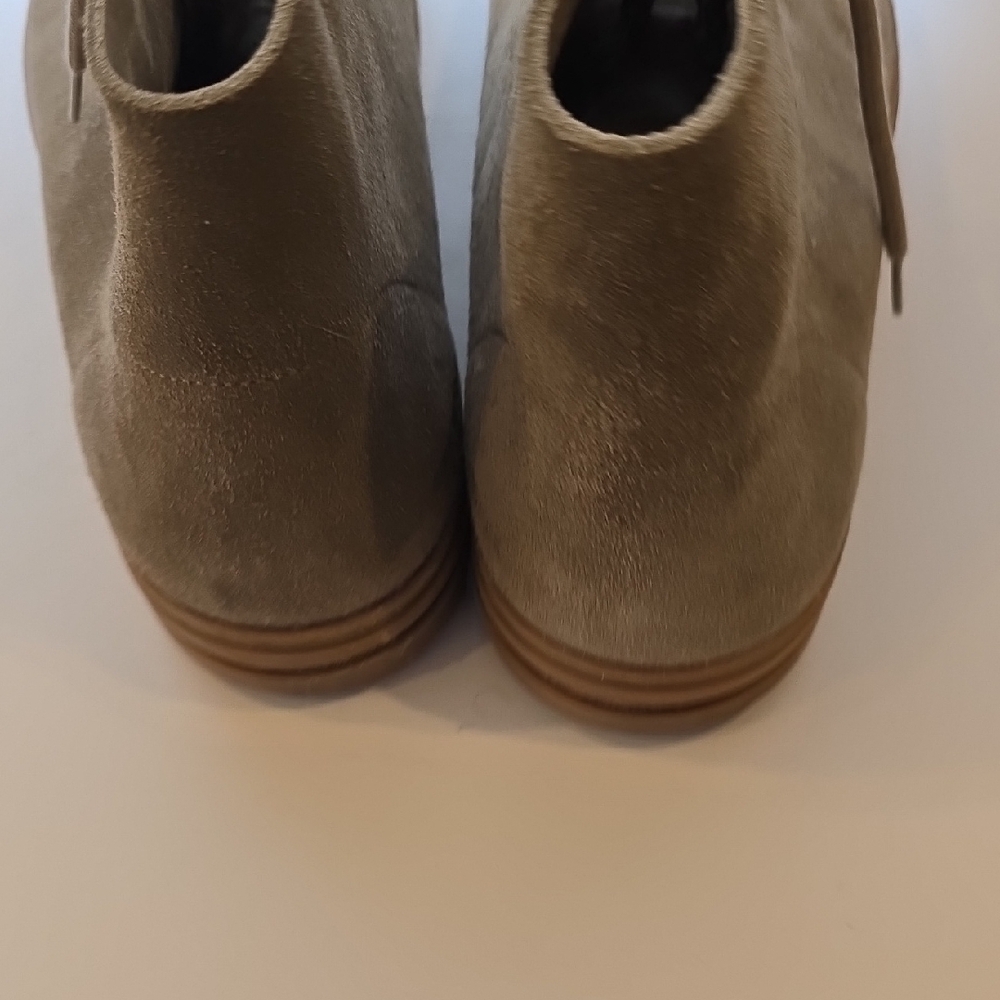 Birkenstock Mens Suede Lace-Up Chukka Ankle Boots - Taupe - Picture 5 of 5